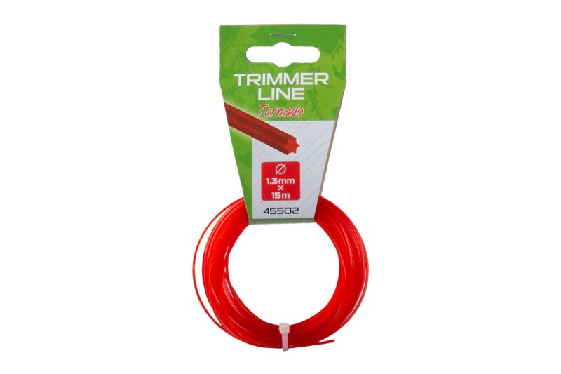 Struna do kosačky 1,3mm / 15m hviezda Tornado 45502
