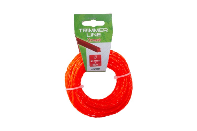 Struna do kosačky 2,4mm / 15m twist Tornado 45518