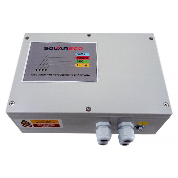 SolarEco - Solárny regulátor ohrevu vody 2,3kW LED