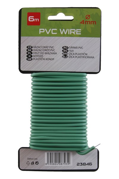 Viazací drôt 4mm x 6m pogumovaný