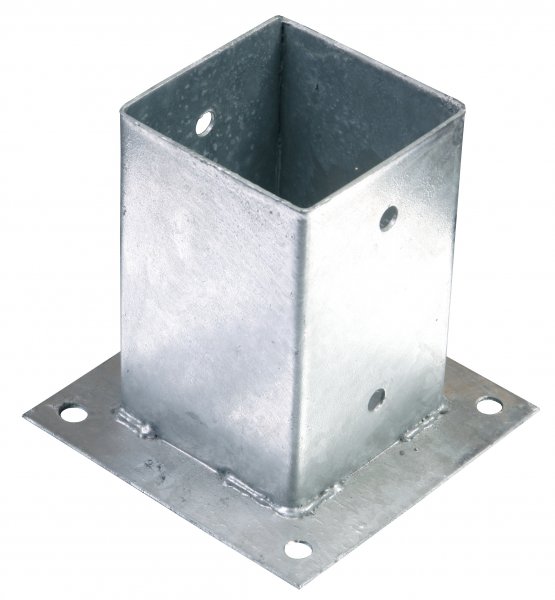 Pätka stĺpika 81x81x150mm, hrúbka 1,8mm pozink
