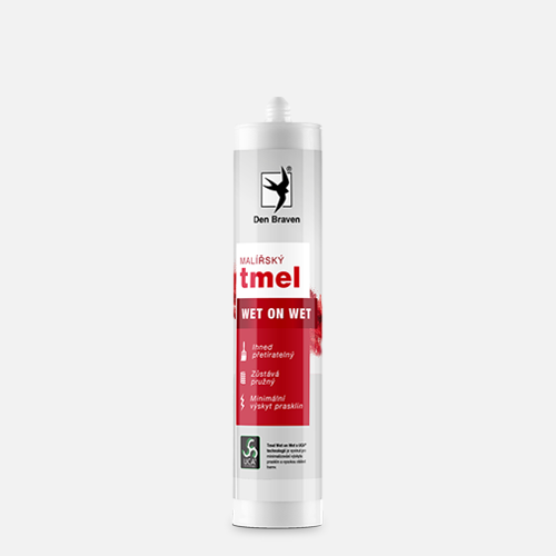 Den Braven Den Braven - Maliarsky tmel Wet on Wet, kartuša, 310 ml, biela