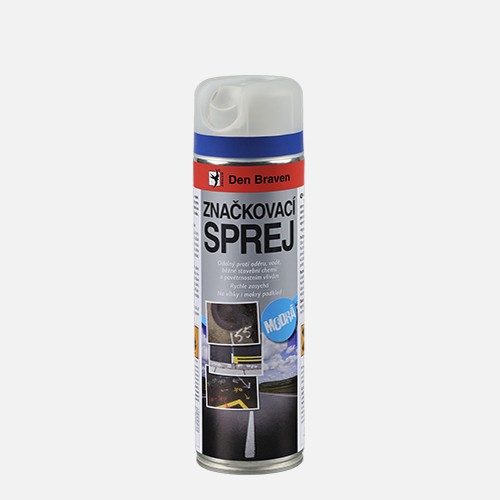 Den Braven Den Braven - Značkovací sprej, aerosólový sprej, 500 ml, modrá
