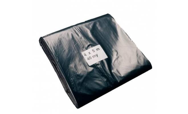 Krycia plachta LDPE 4m x 5m x 40µm čierna