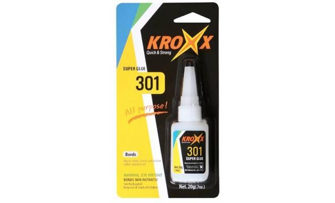 Sekundové lepidlo Kroxx 301, 20g - s blistrom