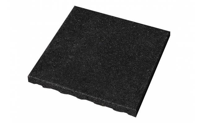 Gumová dlažba PIN-HOLE 500 x 500 mm x 70 mm čierna - 1 ks