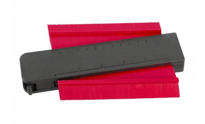 Šablóna na kopírovanie tvarov 125x30mm