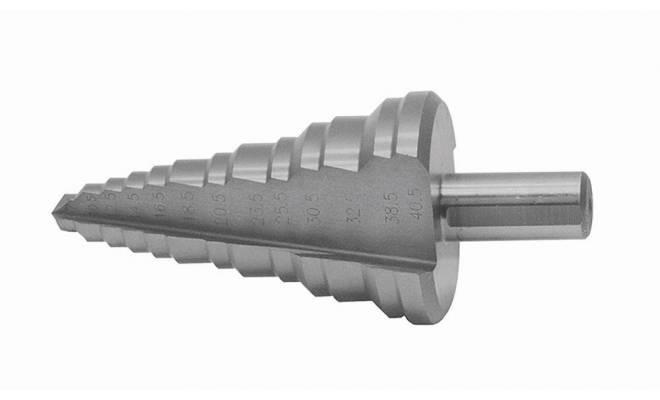 Stupňovitý vrták 7-40.5mm 13 stupňov