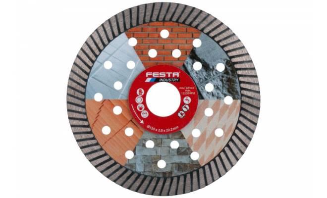 Kotúč diamantový 125x2,0x22,2mm Turbo Extreme FESTA INDUSTRY