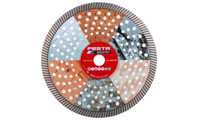 Kotúč diamantový 230x2,6x22,2mm Turbo Extreme FESTA INDUSTRY