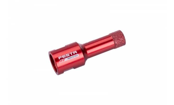 Diamantová vykružovacia korunka 12mm M14 INDUSTRY FESTA
