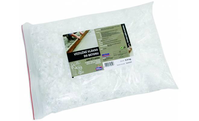 Vlákno vystužené do betónu 0,9 kg