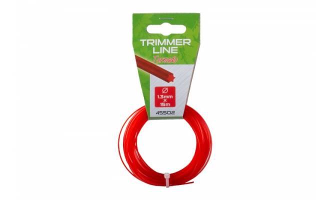 Struna do kosačky 1,3mm / 15m hviezda Tornado