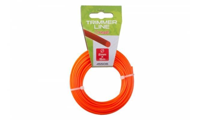Struna do kosačky 2mm / 15m kruh Tornado