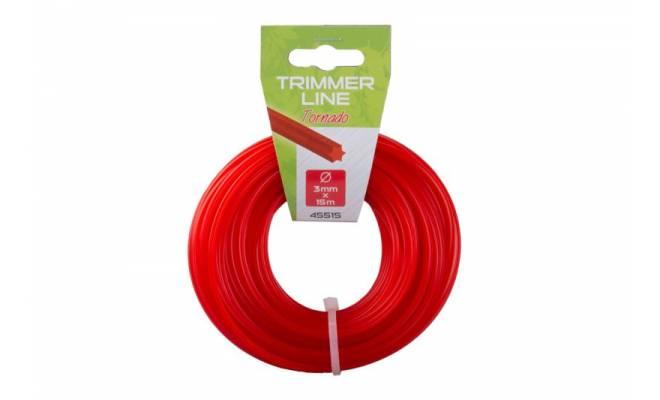 Struna do kosačky 3mm / 15m hviezda Tornado
