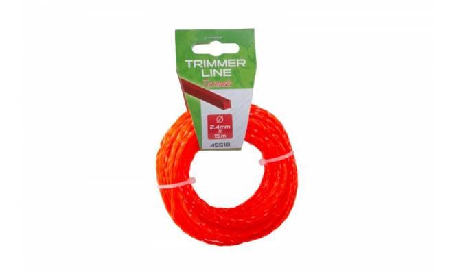 Struna do kosačky 2,4mm / 15m twist Tornado