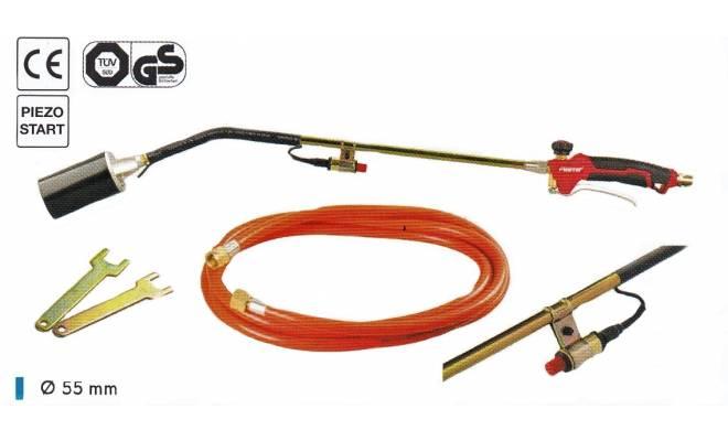 Horák PB 55mm 850mm 5m hadica FESTA s piezzo zapaľovaním 60KW