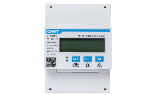 SOLAX - elektromer Chint 3F 0,25-5(80)A - DTSU666 / smartmeter