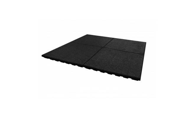 Gumová dlažba EASY 1000 x 1000 mm x 40 mm čierna - 1 ks
