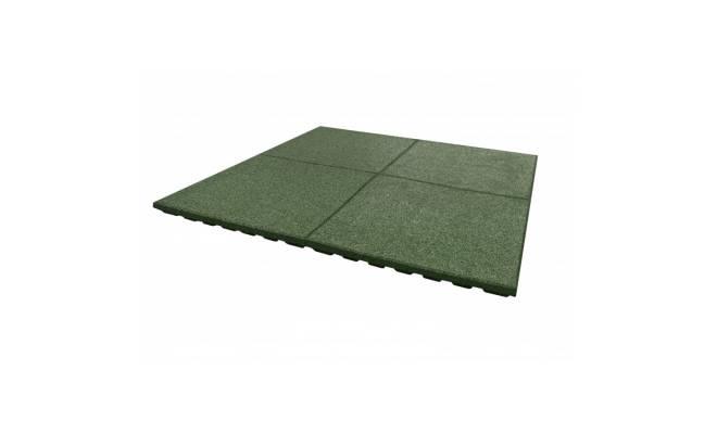 AVE - Gumová dlažba EASY 1000 x 1000 mm x 40 mm zelená - 1 ks
