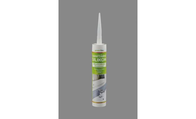 Sanitárny silikon 280 ml  biely  GREEN line