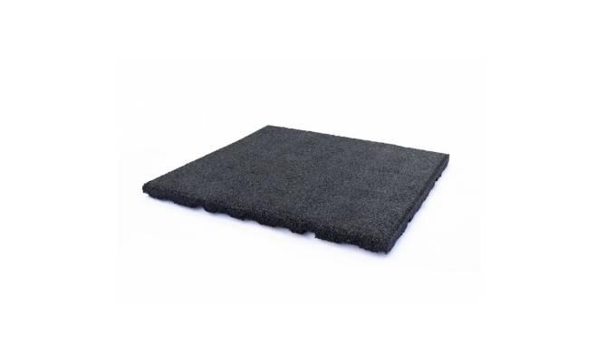 Gumová dlažba HOBBY 500 x 500 mm x 30 mm čierna - 1 ks