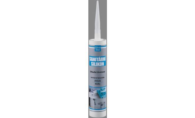 Sanitárny silikon 280 ml  transparent  Silver line