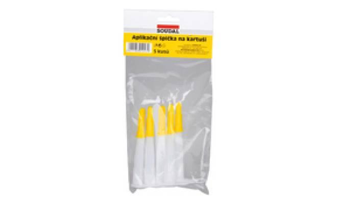 SOUDAL - Sada špičiek na kartuše 5 ks