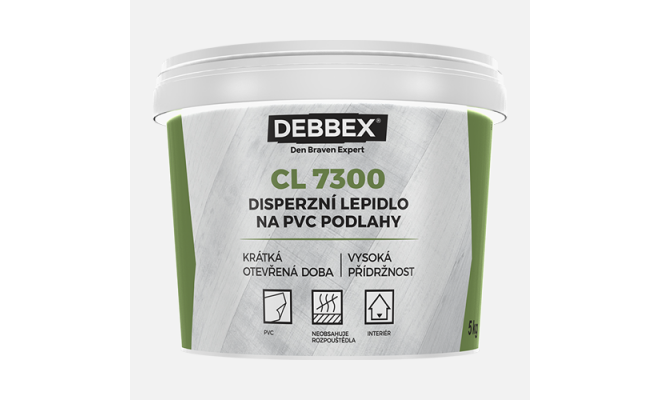 Disperzné lepidlo na PVC podlahy  CL 7300 14 kg vedro