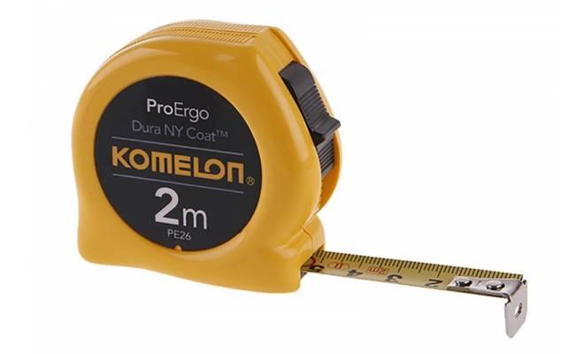 Zvinovací meter KMC 2074N-2mx16 KOMELON žltý 