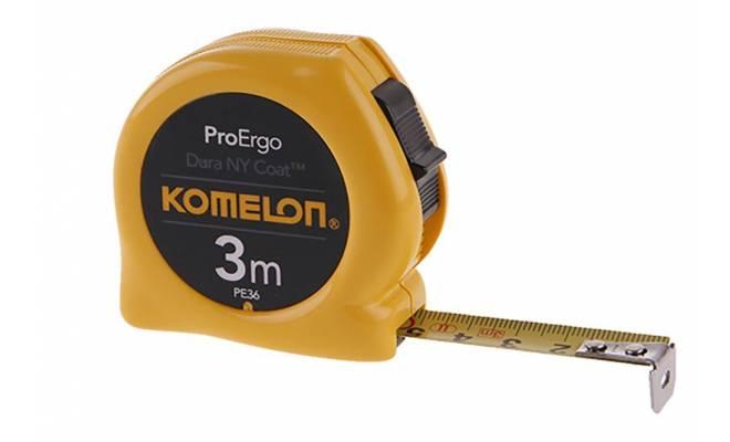 Zvinovací meter KMC 3074N-3mx16 KOMELON žltý 