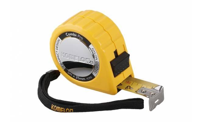 Zvinovací meter KMC 25 5mx25mm KOMELON žltý 