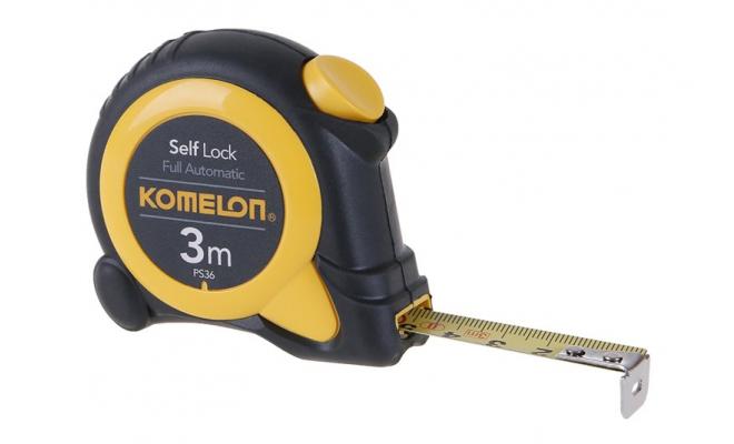 Zvinovací meter KMC 3036 SELF LOCK PS36 3mx16mm KOMELON 