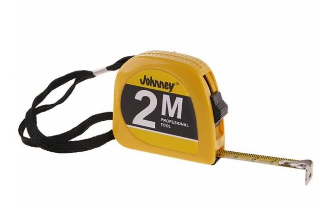 Zvinovací meter KDS 2013-2m Johnney žltý 