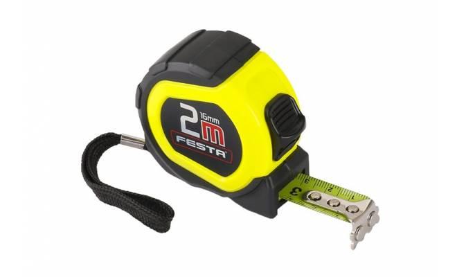 Zvinovací meter Magnetic 2016-2m / 16mm guma (GW-269) FESTA 