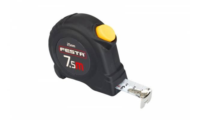 Zvinovací meter Autolock 7.5mx25mm FESTA