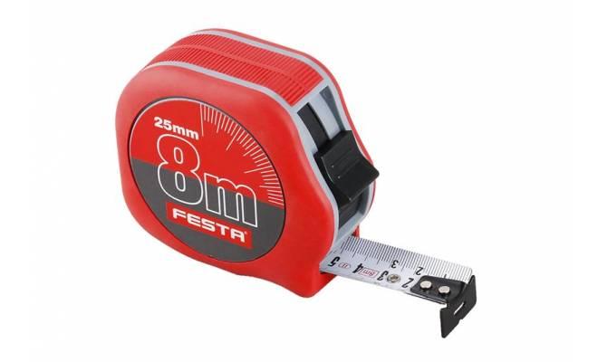 Meter 8m x 25mm zvinovací FESTA