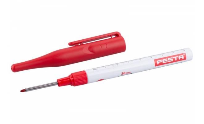 Značkovač hĺbkový permanentný červený FESTA