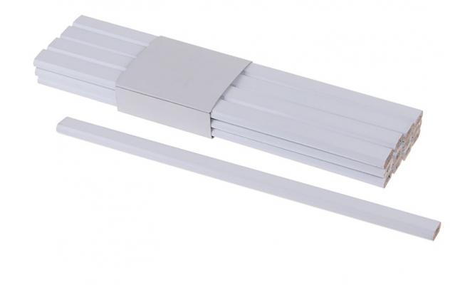 Ceruzka tesárska biely lak 250mm FESTA - bez potlače