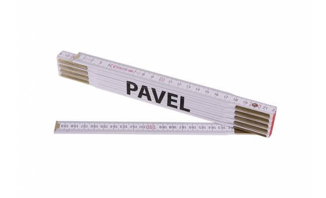 Skladací 2m PAVEL (PROFI,biely,drevo)