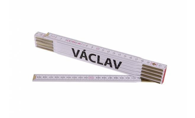 Skladací 2m VÁCLAV (PROFI,biely,drevo)