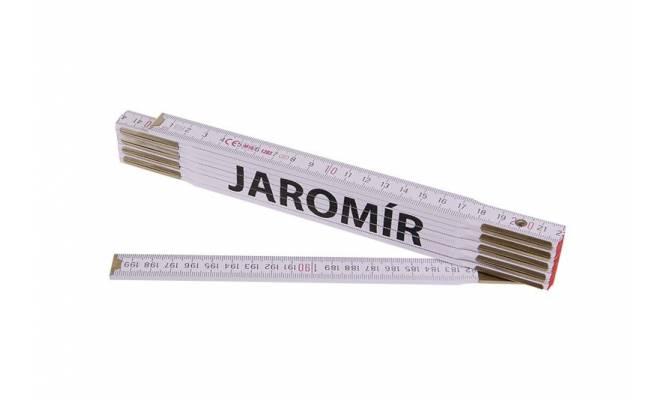 Skladací 2m JAROMÍR (PROFI,biely,drevo)