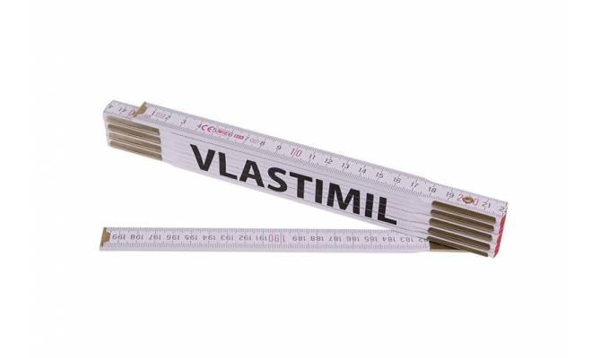Skladací 2m VLASTIMIL (PROFI,biely,drevo)