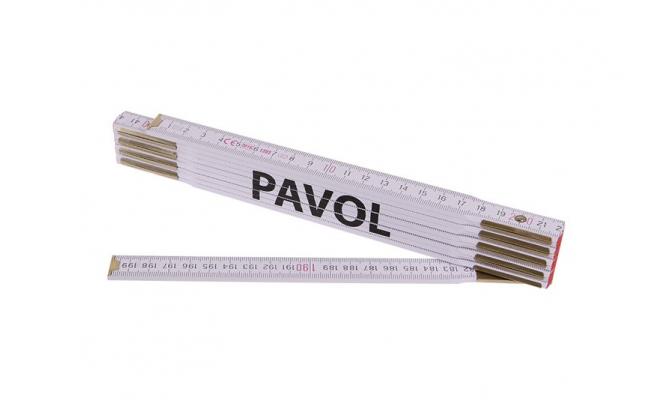 Skladací 2m PAVOL (PROFI,biely,drevo)