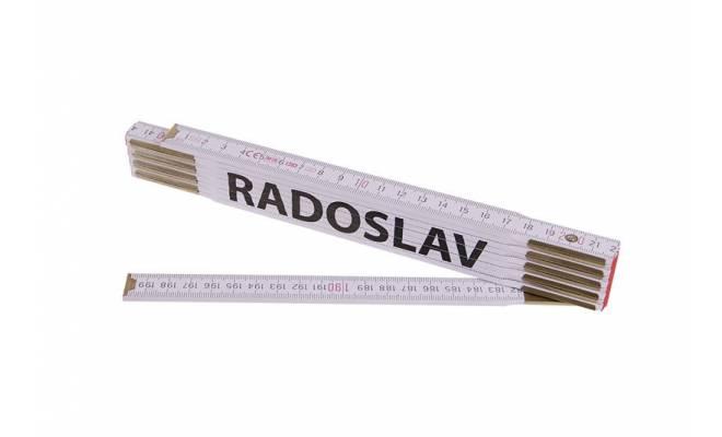 Skladací 2m Radoslav (PROFI,biely,drevo)
