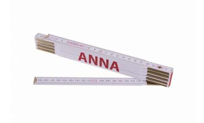 Skladací 2m ANNA (PROFI,biely,drevo)