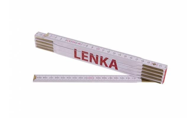 Skladací 2m LENKA (PROFI,biely,drevo)