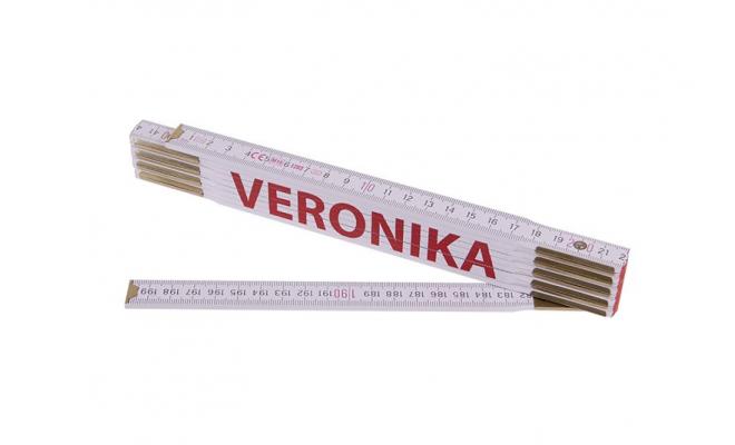 Skladací 2m VERONIKA (PROFI,biely,drevo)