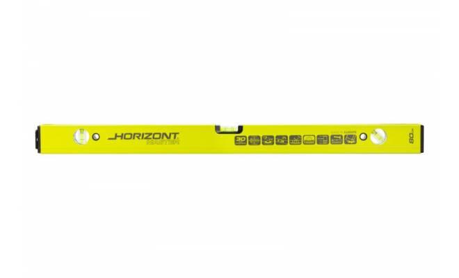 Vodováha HORIZONT EXACTA 80 cm 3 libely 