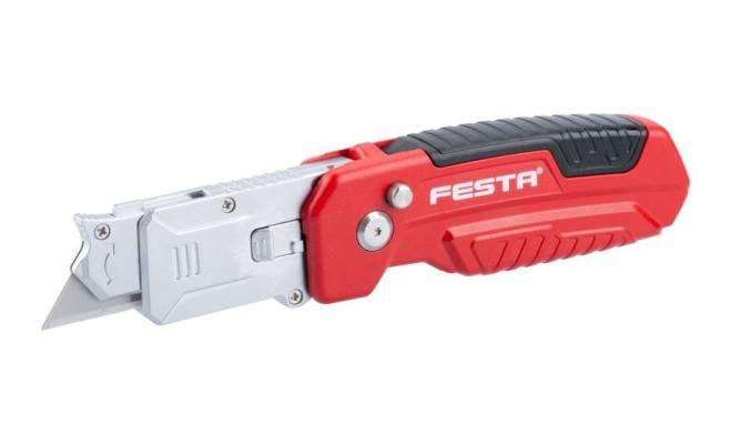 Nôž výsuvný so škrabkou 2v1 FESTA